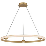 Nodes Color-Select Pendant - Gold