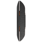 Tectonic Outdoor Wall Light - Black / Antique Brass