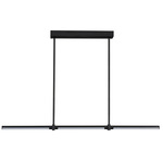Dorian Linear Pendant - Black / White Acrylic