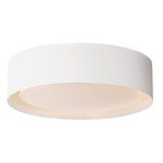 Echo Color-Select Ceiling Flush Light - White / White / White Acrylic