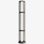 Miles Floor Lamp - Graphite / Graphite