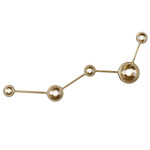 Constellation Cassiopeia Wall Sconce - Champagne Stardust / Copper