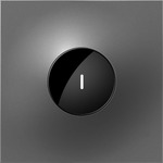 Adorne Wave 3-Way Switch with Microban - Magnesium
