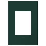 Adorne 1-Gang Plus Size Screwless Wall Plate with Microban - Evergreen