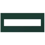 Adorne Plastic Screwless Wall Plate with Microban - Evergreen