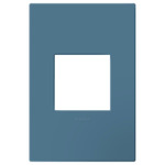 Adorne Plastic Screwless Wall Plate with Microban - Mystic