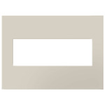 Adorne Plastic Screwless Wall Plate with Microban - Oatmeal