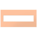 Adorne Plastic Screwless Wall Plate with Microban - Peachy