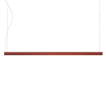 Ego Linear Pendant - Red Brown