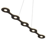 Flat Linear Pendant - Black Anodized Aluminum