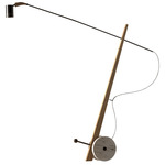 Kiron Floor Lamp - Black / Oak