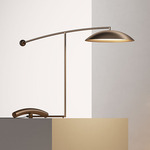 Orbit Table Lamp - Painted Bronze
