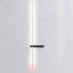 Outline Wall Sconce - Matte Black / Anodized Aluminum