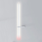Outline Wall Sconce - Matte White / Anodized Aluminum