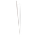 Torchere Plug-In Wall Sconce - Matte White