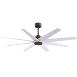 Ariella Ceiling Fan - Textured Bronze / Matte White