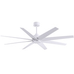 Ariella Ceiling Fan - Matte White / Matte White