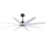 Ariella Ceiling Fan - Textured Bronze / Matte White