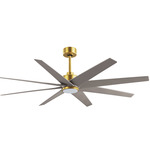 Ariella Ceiling Fan - Brushed Brass / Brushed Nickel