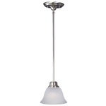 Malaga Mini Pendant - Satin Nickel / Frosted