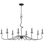 Padrona Chandelier - Black Oxide