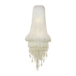 Crystal Reign Wall Light - Polished Nickel / Clear