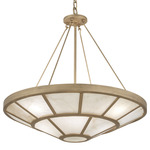 Istria Pendant - Gold / Alabaster