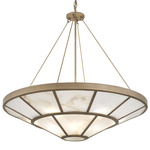 Istria Pendant - Gold / Alabaster