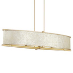 Sommers Bend Island Light - Gold / Capiz