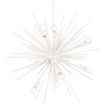 Bessel Pendant - Sand White / Clear