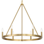Dutton Chandelier - Signature Brass