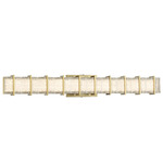Sevryn Bathroom Vanity Light - Soft Brass / Clear
