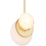 Zill Pendant - Lily Gold / Alabaster