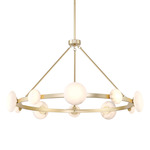 Zill Chandelier - Lily Gold / Alabaster