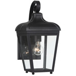 Marquee Outdoor Wall Sconce - Sand Coal / Clear