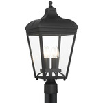 Marquee Outdoor Post Light - Sand Coal / Clear