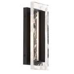 Temecula Outdoor Wall Light - Sand Coal / Rock Crystalite