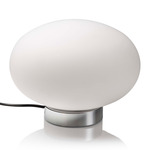 Maga Table Lamp - Chrome / Opal White