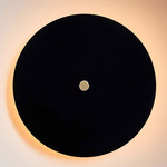 Pith Wall Sconce - Black / Brass