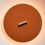 Pith Wall Sconce - Burnt Siena / Brass