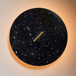 Pith Wall Sconce - Black Terrazzo / Brass