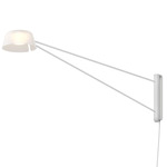 Ray Swing Arm Plug-In Wall Sconce - Warm Grey