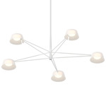 Ray Round Chandelier - Warm Grey