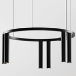Twins Pendant - Black
