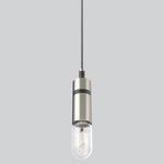 Austin Two Tone Pendant - Nickel / Black