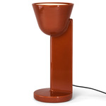 Ceramique Table Lamp - Rust Red