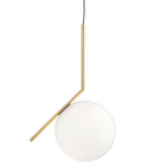 IC Light Suspension - Brass / Opal