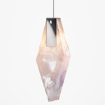 Fragments Pendant - Anthracite / White Fragmentglass