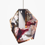 Fragments Pendant - Anthracite / Black Fragmentglass