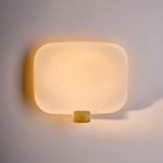 Light Me Tender Wall Sconce - Gold / White